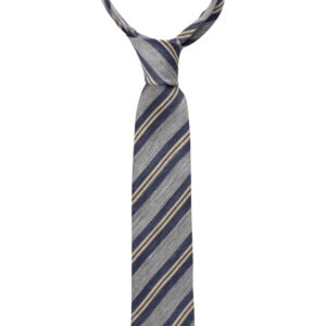 Krawatte in blau gestreift