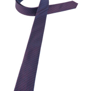 Krawatte in burgunder strukturiert