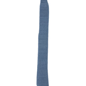 Krawatte in rauchblau unifarben