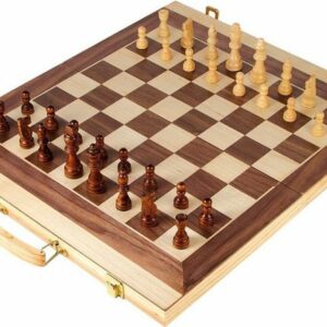 Legler Spiel, Schach und Backgammon Koffer
