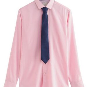 Next Langarmhemd Hemd mit Krawatte im Set (2-tlg)