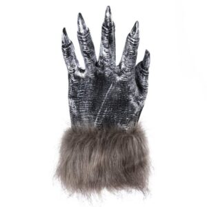 Rouemi Vampir-Kostüm Halloween Handschuhe,Werwolf Plüsch Handschuhe, Halloween Krallen