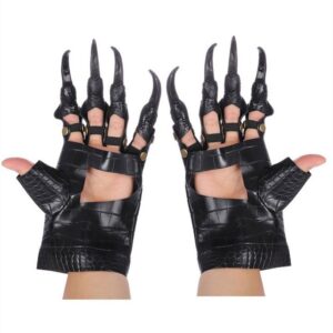 Rouemi Vampir-Kostüm Halloween Kostüm Handschuhe,Werwolf Handschuhe,Halloween Krallen