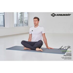 Schildkröt Fitness Bicolor Yoga Matte 4mm (Neutral one size) Yogamatten