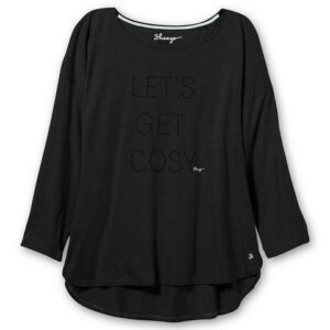 Sheego Yoga & Relax Shirt Große Größen mit verlängerter Rückenpartie