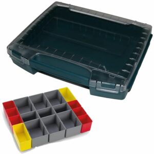 Sortimo Sortiments Kleinteile Koffer i-Boxx 72 Ozeanblau mit Insetboxenset I3