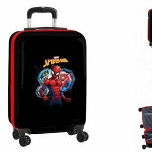 Spiderman Trolley Koffer für die Kabine Spiderman Hero Schwarz 20 34,5 x 55 x 20 cm