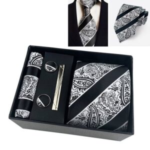 Dekorative Krawatte Herren Krawatten-Set, krawatten für Herren 4 Stück (4-St) Klassisch Elegante krawatte Set für Hochzeitsfest