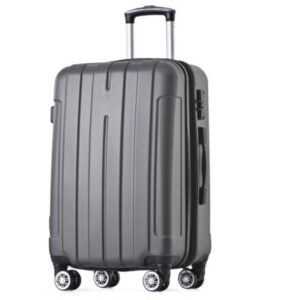 Flieks Hartschalen-Trolley, 4 Rollen, Handgepäck Trolley Hartschalen Koffer Volumenerweiterung Reisekoffer