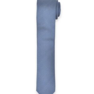 MARVELIS Krawatte Krawatte - Punkte - Blau/Weiß - 6,5 cm