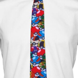 Opposuits Krawatte Pokémon Krawatte - Pokéball Wie ein Pokémon-Bällebad: lustiger und auffallender Schlips, bedruck