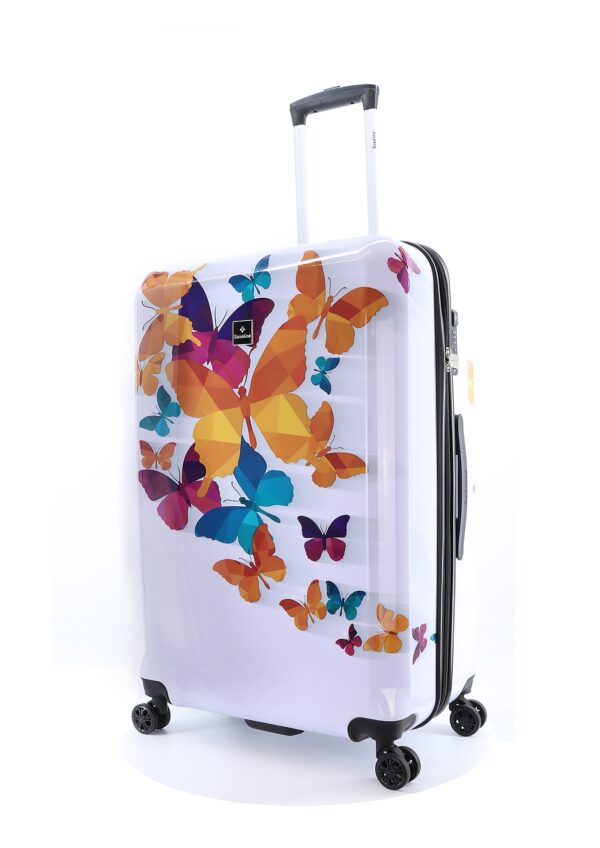 Saxoline Koffer "Schmetterling", mit integriertem Zahlenschloss