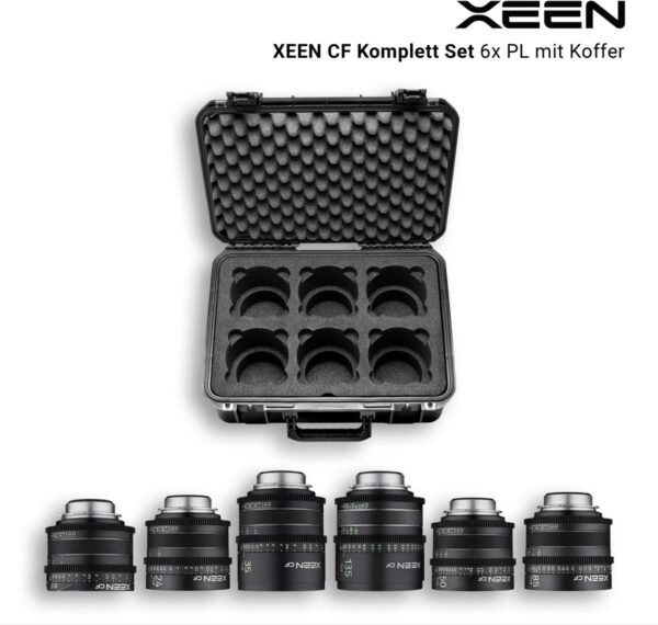 XEEN CF Komplett Set 6x PL mit Koffer (23338)