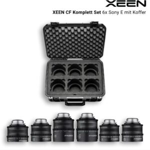 XEEN CF Komplett Set 6x Sony E mit Koffer (23337)