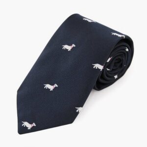 axy Krawatte Herren Krawatte 7,5 cm breit mit Motiv perfektes Geschenk gemustert Seidenkrawatte, mit Geschenkbox
