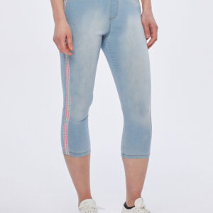 Body Needs Capri Sweat Jeans mit Galon
