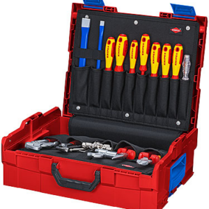 KNIPEX L-BOXX Plumbing - Werkzeugset - 52 Stücke - in Koffer (00 21 19 LB S)