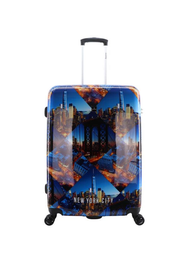 Saxoline Koffer "New York", mit praktischem TSA-Schloss