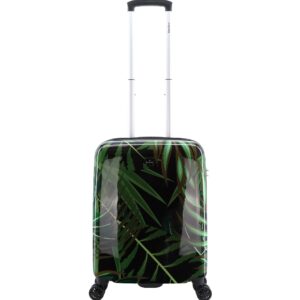 Saxoline Koffer "Palm Leaves", mit praktischem TSA-Zahlenschloss
