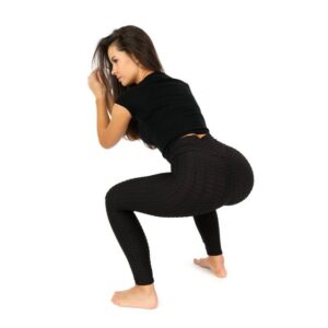 Selenzia Leggings Selenzia Damen Push Up Leggings Anti Cellulite Yoga Sport Gym Hose