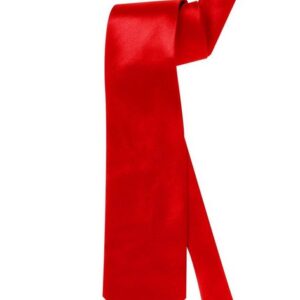 Widdmann Krawatte Krawatte Satin rot Krawatte in mittlerer Breite für jeden Zweck