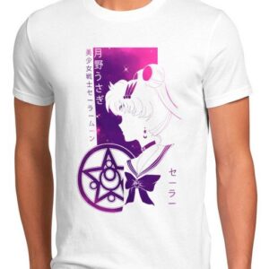 style3 Print-Shirt Herren T-Shirt Bunny Tsukino sailor moon anime manga cosplay crystal