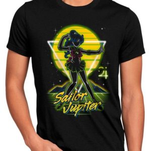 style3 Print-Shirt Herren T-Shirt Sailor Jupiter sailor moon anime manga cosplay crystal