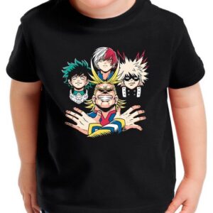 style3 Print-Shirt Kinder T-Shirt Academia Rhapsody anime manga my hero academia cosplay
