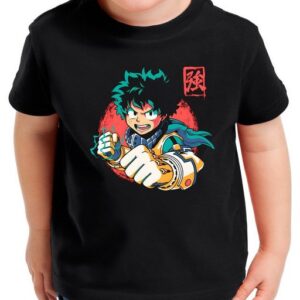 style3 Print-Shirt Kinder T-Shirt Deku Smash anime manga my hero academia cosplay