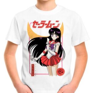 style3 Print-Shirt Kinder T-Shirt Mars Rei Hino sailor moon anime manga cosplay crystal