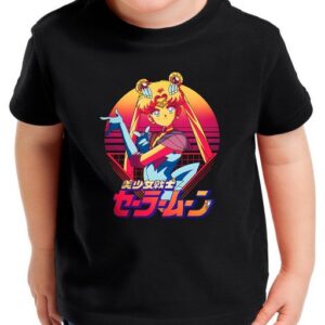 style3 Print-Shirt Kinder T-Shirt Pretty Soldier sailor moon anime manga cosplay crystal