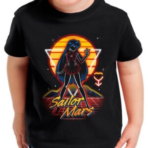 style3 Print-Shirt Kinder T-Shirt Sailor Mars sailor moon anime manga cosplay crystal