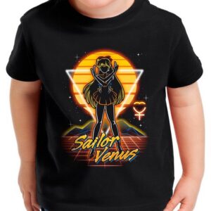 style3 Print-Shirt Kinder T-Shirt Sailor Venus sailor moon anime manga cosplay crystal