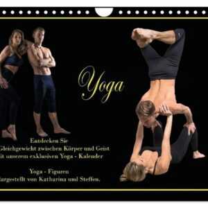 CALVENDO Wandkalender Yoga - Asana (Wandkalender 2025 DIN A4 quer), CALVENDO Monatskalender