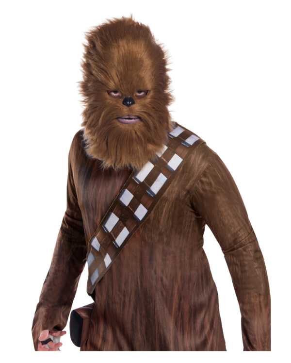 Chewbacca Maske mit Fell Star Wars Merchandise