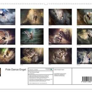 Pole Dance Engel (hochwertiger Premium Wandkalender 2024 DIN A2 quer), Kunstdruck in Hochglanz