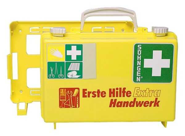 Söhngen Erste-Hilfe-Koffer, Extra Handwerk DIN 13157 gelb