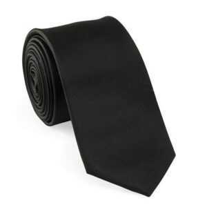 UNA Krawatte Krawatte - Plain - 6cm - Seide