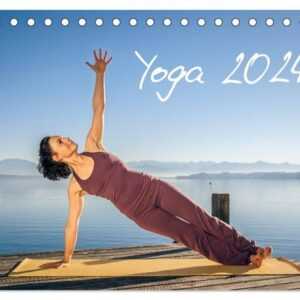 Yoga (Tischkalender 2024 DIN A5 quer), CALVENDO Monatskalender