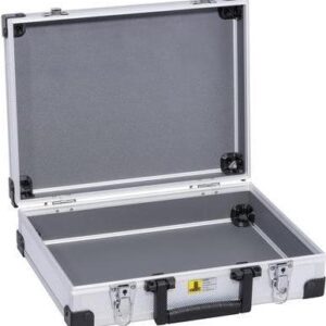 allit Utensilien-Koffer AluPlus Basic, Größe: L, silber Volumen: 35 Liter, Alu-Rahmen mit Kunststoff-Applikationen, - 1 Stück (424100)