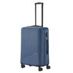 4 Rollen ABS Handgepäck Koffer / Trolley travelite BALI 4w Trolley 67cm blau