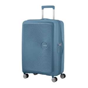 American Tourister Hartschalen-Koffer "Soundbox" Spinner 67, stone blue