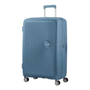 American Tourister Hartschalen-Koffer "Soundbox" Spinner 77, stone blue