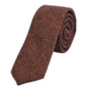 AquaBreeze Krawatte Herren Krawatte 6 cm Baumwolle einfarbig kariert und gepunktet meliert (Anzug & Krawatten für Männer) Für Business-Freizeit, Männer und Frauen modische Polyester Krawatte