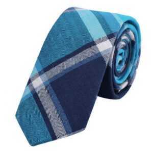AquaBreeze Krawatte Herren Krawatte 6 cm kariert gestreift (Anzug & Krawatten für Männer) Für Business-Freizeit, Männer und Frauen modische Polyester Krawatte
