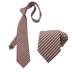 AquaBreeze Krawatte Retro bedruckte mit Streifen handgebundene Krawatte (Anzug & Krawatten für Männer) Für Business-Freizeit, Männer und Frauen modische Polyester Krawatte