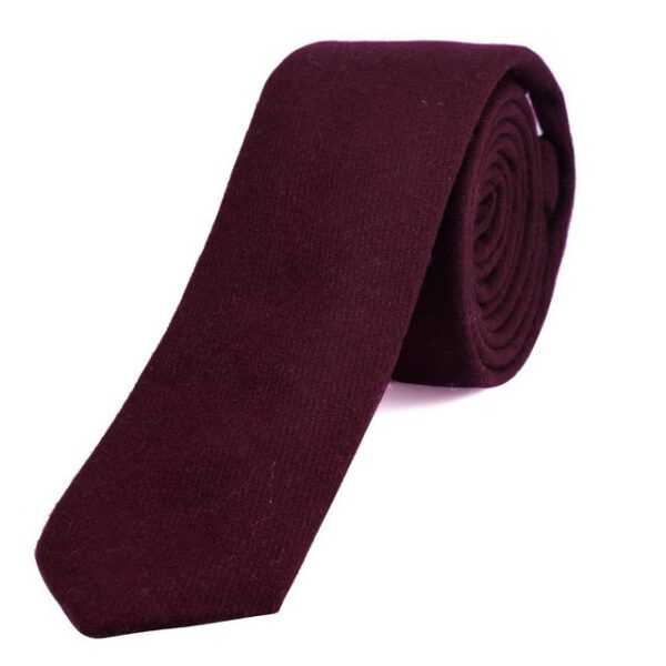 DonDon Krawatte Herren Krawatte 6 cm einfarbig kariert und gepunkt (Packung, 1-St., 1x Krawatte) Baumwolle, verschiedene Muster, für Büro oder festliche Veranstaltungen