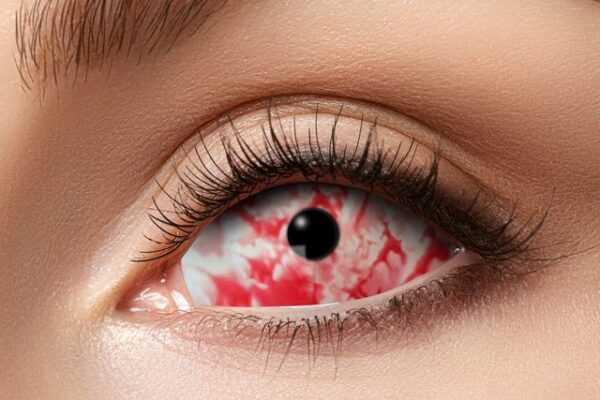 Eyecatcher Farblinsen Farbige Sclera Kontaktlinsen verschiedene Motive 22mm