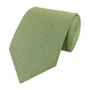 Fabio Farini Krawatte Herren Krawatte Grün - verschiedene Grüne Männer Schlips in 6cm (ohne Box, Unifarben) Schmal (6cm), Hellgrün - Cactus Green