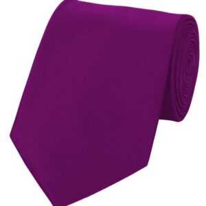 Fabio Farini Krawatte Herren Krawatte Lila - verschiedene Lila Männer Schlips in 8cm (ohne Box, Unifarben) Breit (8cm), Flieder - Purple Orchid